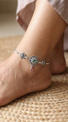 Classic Jaipur Silver Payal for Women