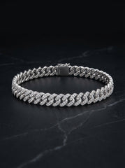 Vajra men’s silver bracelet