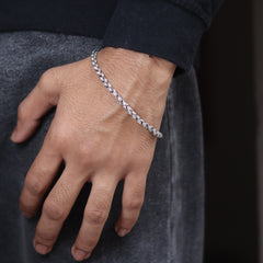 Frostband Pure Silver Bracelet