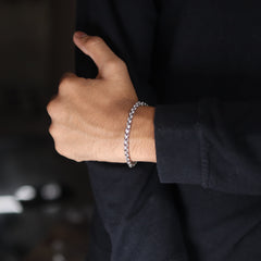Frostband Pure Silver Bracelet