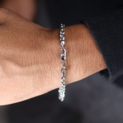 Frostband Pure Silver Bracelet