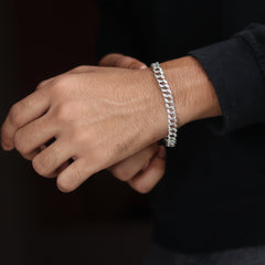 Gleamforge Pure Silver Bracelet