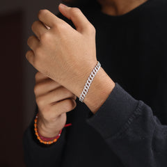 Gleamforge Pure Silver Bracelet