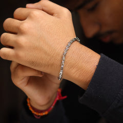 Eclipse Cuff Pure Silver Bracelet