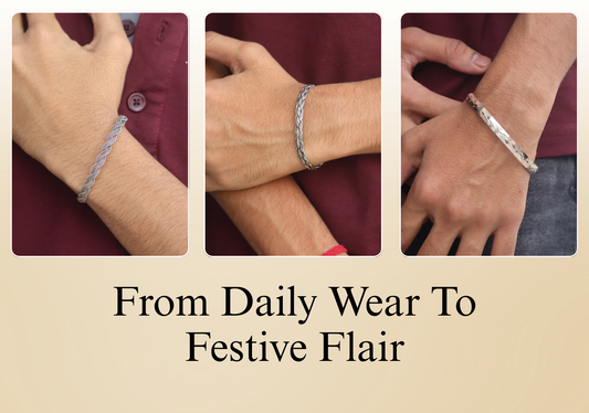From Daily Wear to Festive Flair: Why Vone’s Men’s Kadas Fit Every Occasion