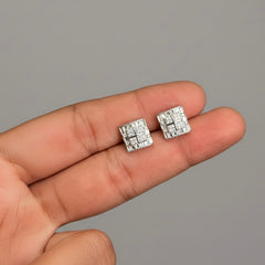 Diya Shine silver Stud