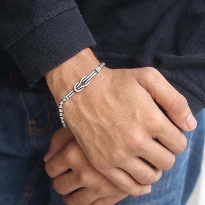 Pure Silver Valor Bracelet for Mens