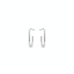 Shimmer silver stud