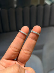 Leafelle silver toerings for women