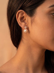 Pearlina silver pendant set for women