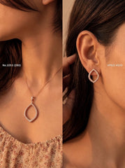 Lunessa silver pendant set for women