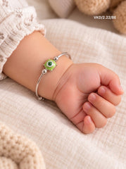 Nazar raksha silver kids kada
