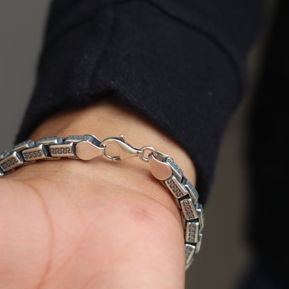 Sterling Silver Sentinel Bracelet