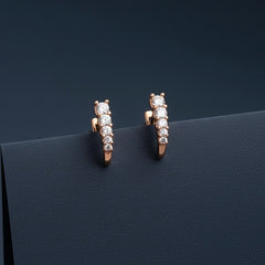 Kora shine silver stud