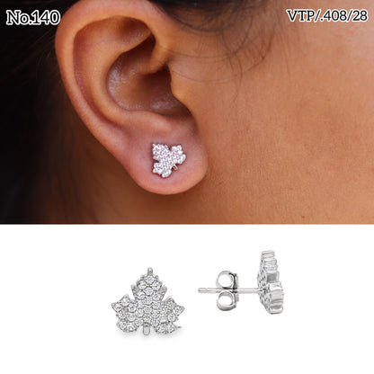 Silver Earrings for Women by V One Jewellery