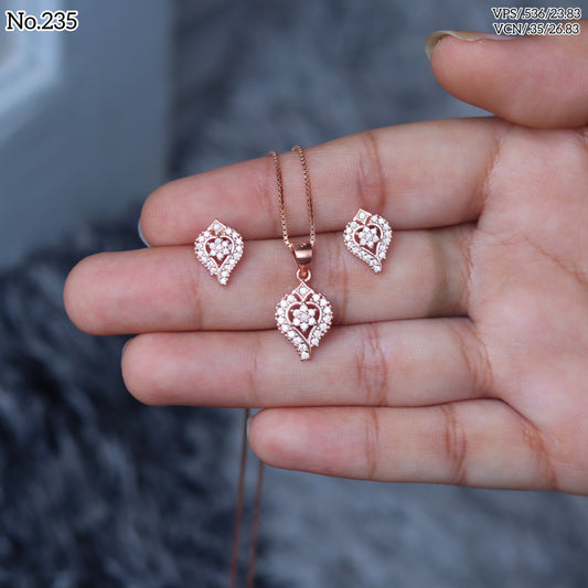 Silver Pendant Set - V One Jewellery
