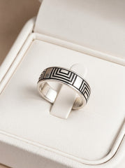 Silver legacy men’s ring
