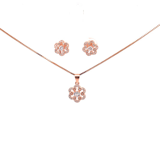 Silver Pendant Set - V One Jewellery