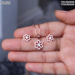 Silver Pendant Set - V One Jewellery