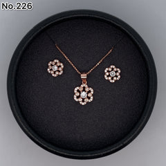 Silver Pendant Set - V One Jewellery