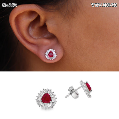 Silver Earrings for Women by V One Jewellery