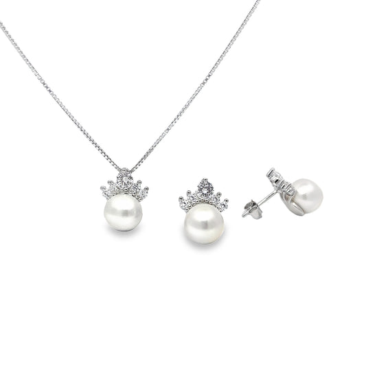 Silver Pendant Set - V One Jewellery