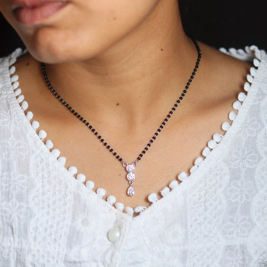 Lumina Silver Mangalsutra for Women