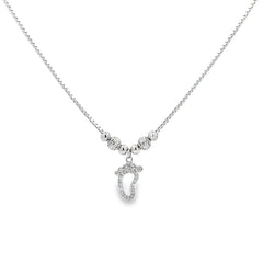 Silver Chain Pendant - V One Jewellery