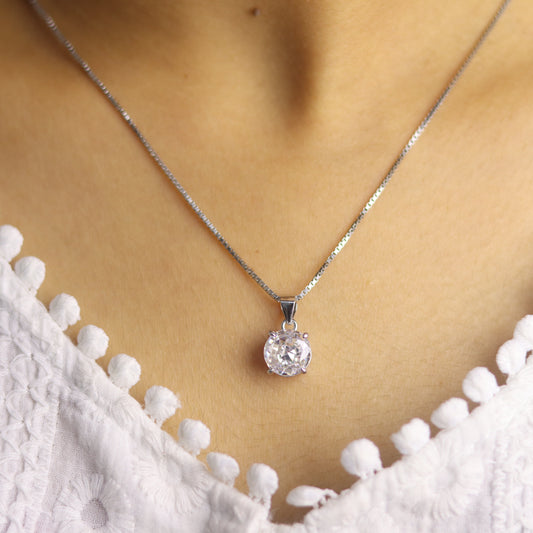 Silva Grace Silver Pendant Set for Women