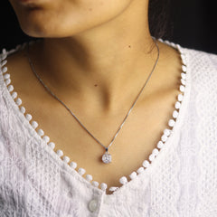 Silva Grace Silver Pendant Set for Women