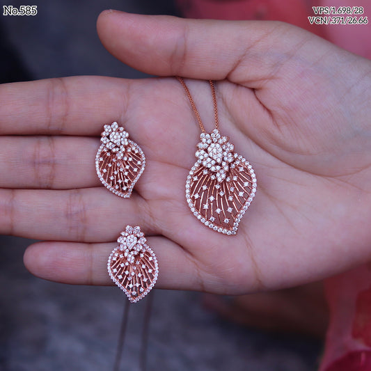 Silver Pendant Set - V One Jewellery