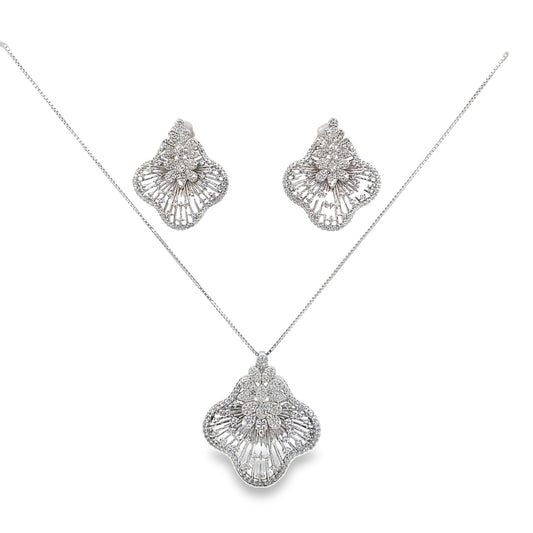 Silver Pendant Set - V One Jewellery