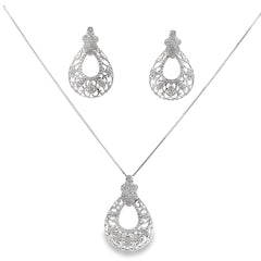 Silver Pendant Set - V One Jewellery