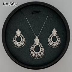 Silver Pendant Set - V One Jewellery
