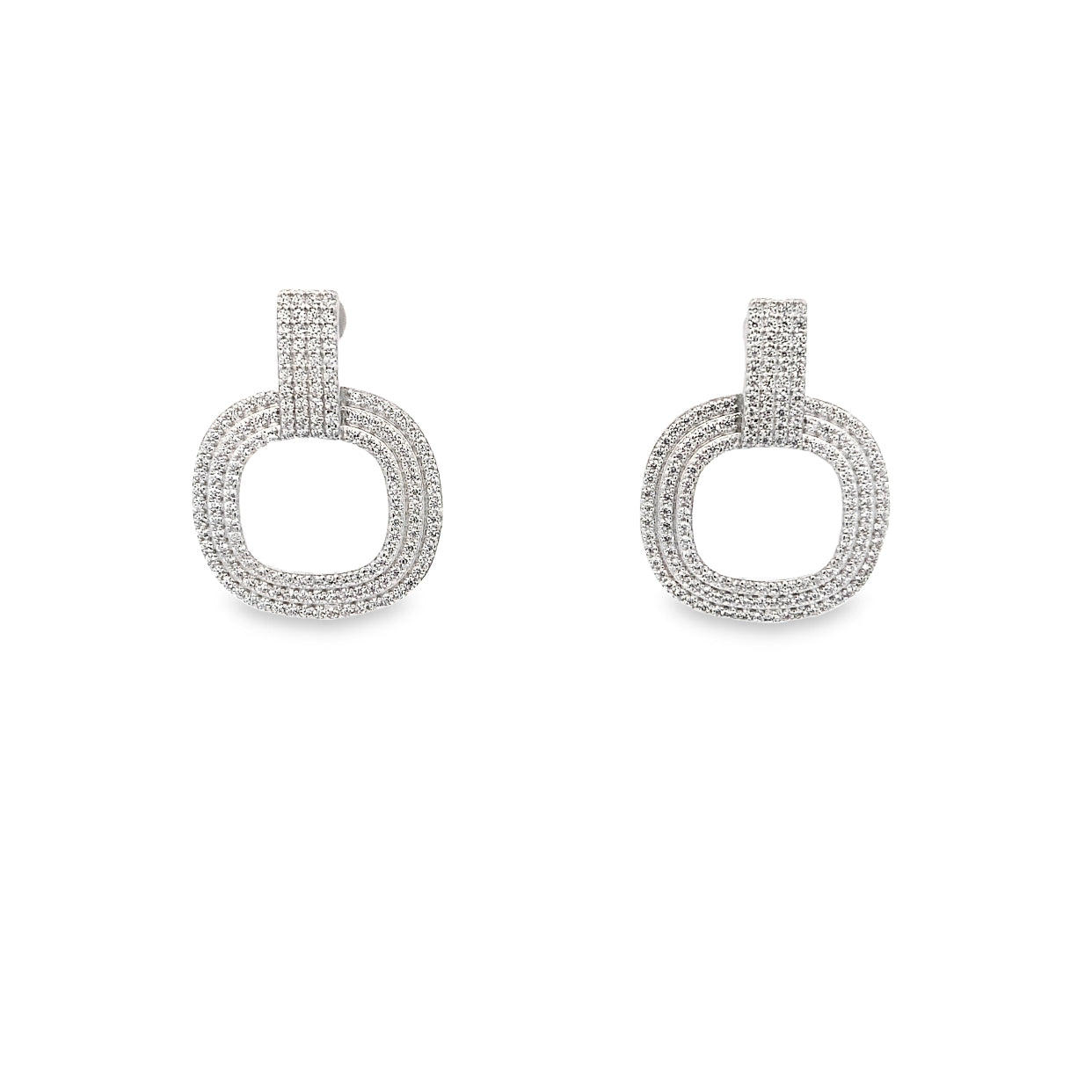 Silver Earrings for Women by V One Jewellery