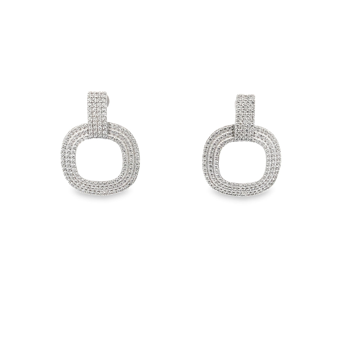 Silver Earrings for Women by V One Jewellery