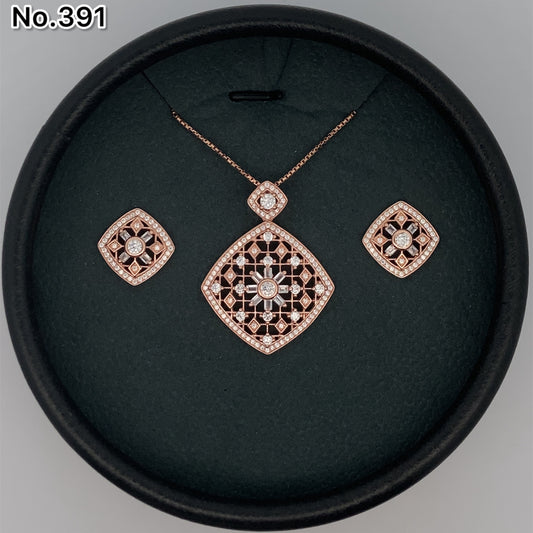 Silver Pendant Set - V One Jewellery