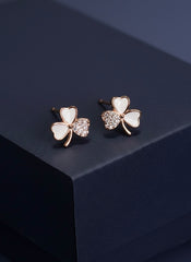 Lira bloom silver stud