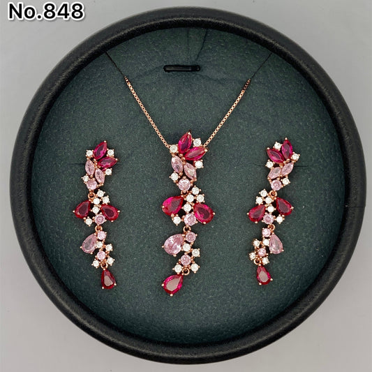 Silver Pendant Set - V One Jewellery