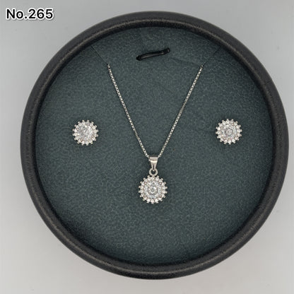 Silver Pendant Set - V One Jewellery