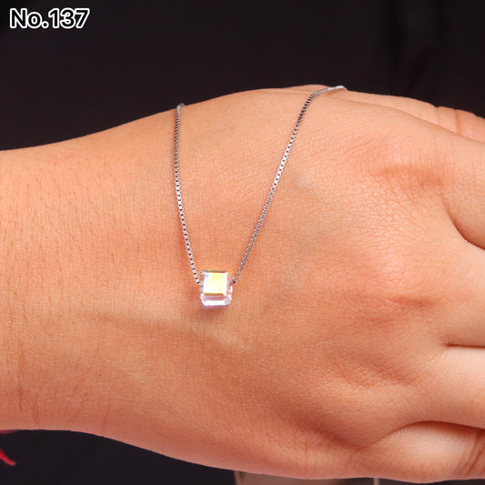 Silver Chain Pendant - V One Jewellery