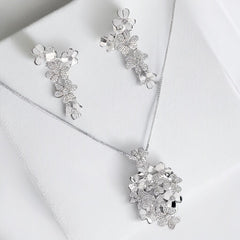 Silver Pendant Set - V One Jewellery