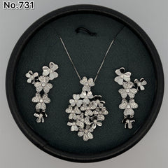 Silver Pendant Set - V One Jewellery
