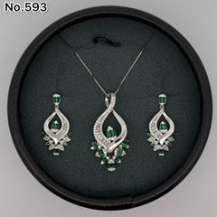 Silver Pendant Set - V One Jewellery
