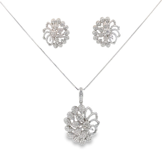 Silver Pendant Set - V One Jewellery