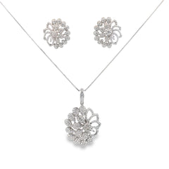 Silver Pendant Set - V One Jewellery