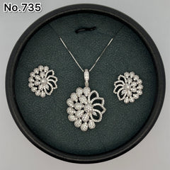 Silver Pendant Set - V One Jewellery