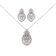 Silver Pendant Set - V One Jewellery