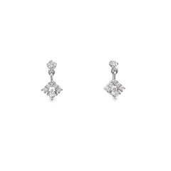 Silver Earrings for Women by V One Jewellery