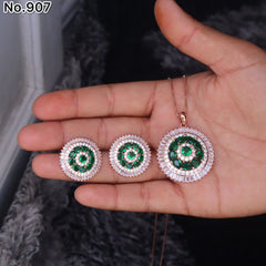 Silver Pendant Set - V One Jewellery